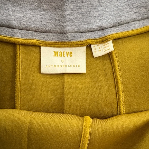 Maeve gray/Mustard Yellow Skirt - Picture 2 of 3